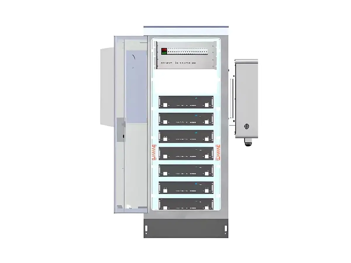 Household Solar Energy Storage System Cabinet (Wall-Mounted Inverter – External)